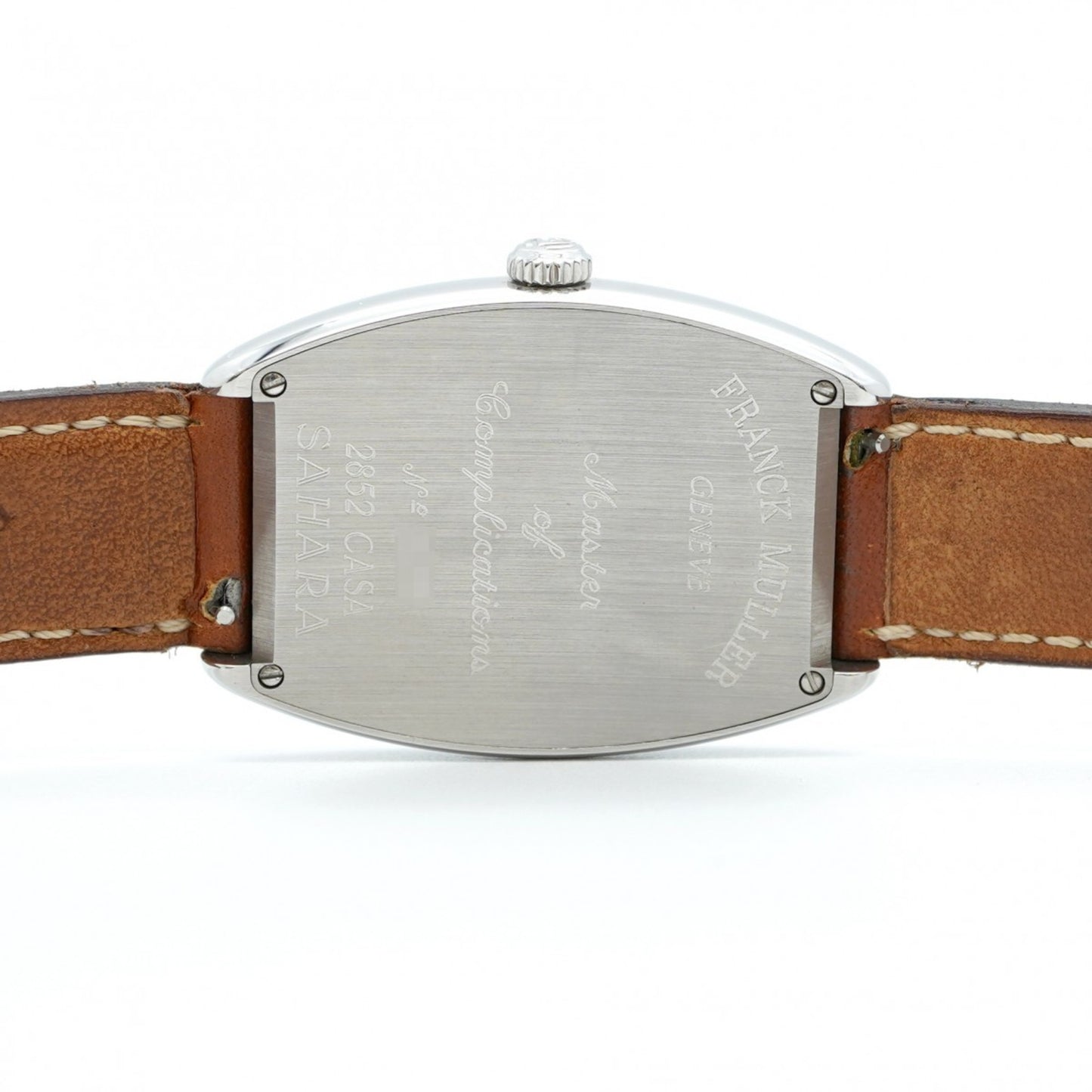 Franck Muller Tonneau Curvex 2852 White Dial