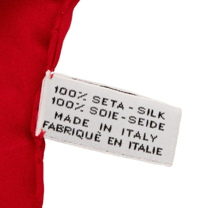 Chanel Camellia Motif Scarf