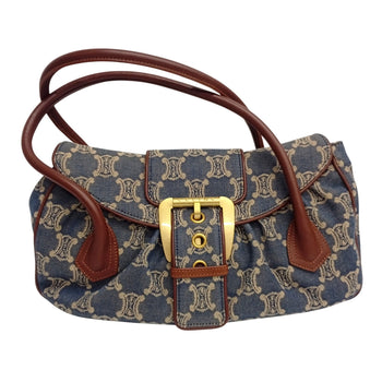 Celine Paris Macadam Denim Handbag