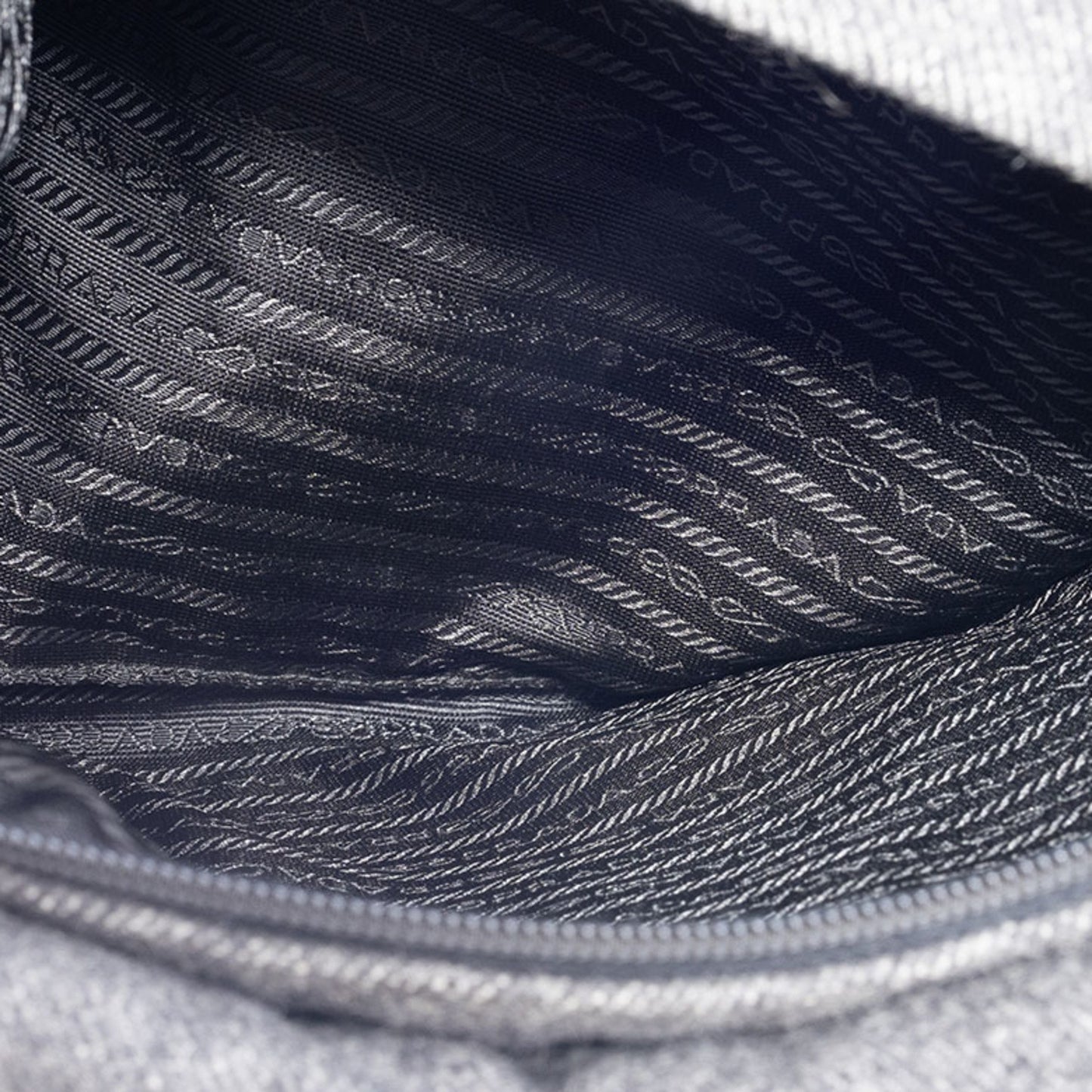 Prada Wool Shoulder Bag V314 Gray