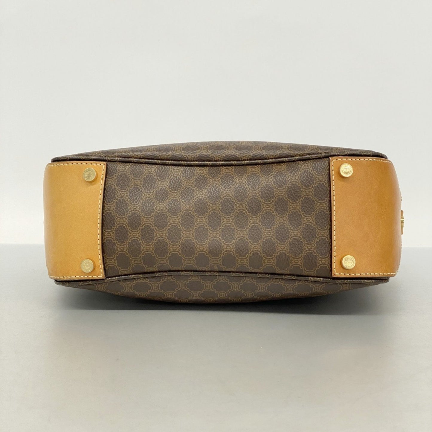 Celine Shoulder Bag Macadam Brown