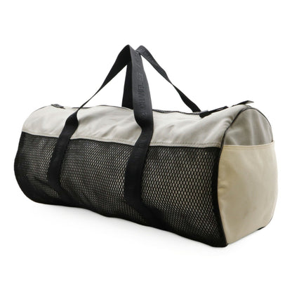 Chanel Chanel Sports Line Boston Bag Travel Shoulder Nylon Gray Black White