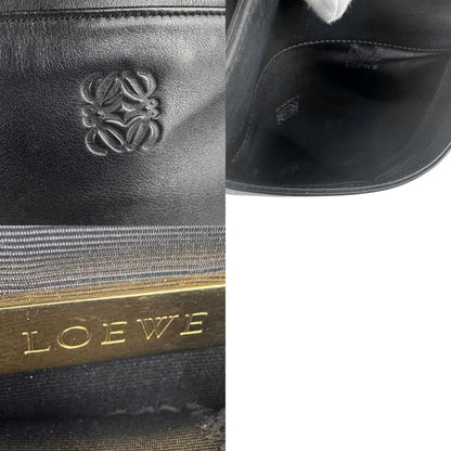Loewe Shoulder Bag Leather Black