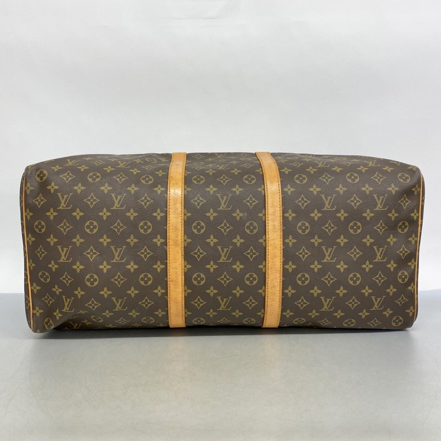 Louis Vuitton Monogram Keepall 60 Boston Bag M41422 Brown