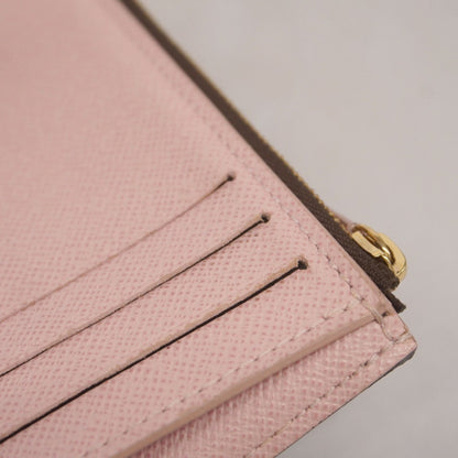 Louis Vuitton Monogram Victorine Tri-Fold Wallet M62360 Brown Rose Ballerine