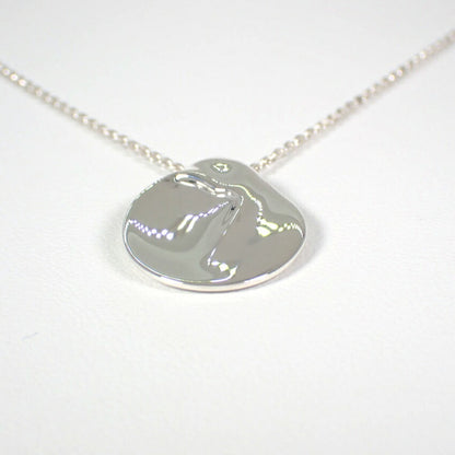 Tiffany 925 Madonna Pendant Necklace