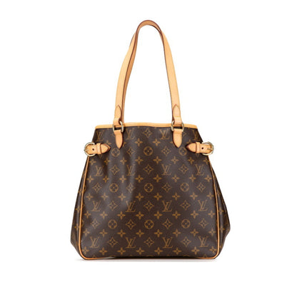 Louis Vuitton Monogram Batignolles Vertical Tote Bag Shoulder M51153 Brown Pvc Leather