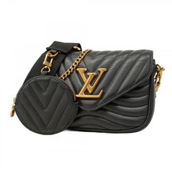 Louis Vuitton New Wave Multi Pochette Shoulder Bag M56461 Black