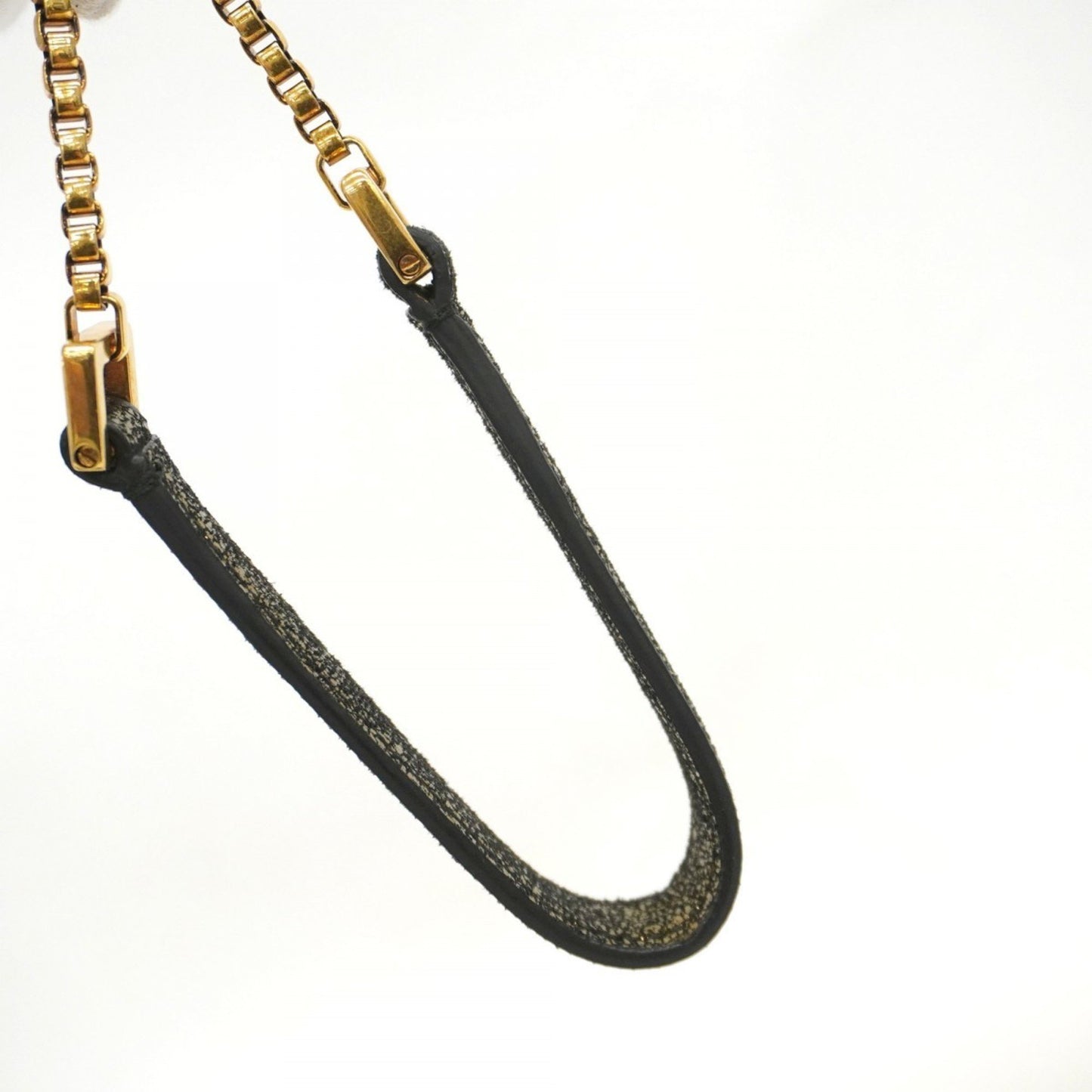Salvatore Ferragamo Gancini Shoulder Bag In Gold