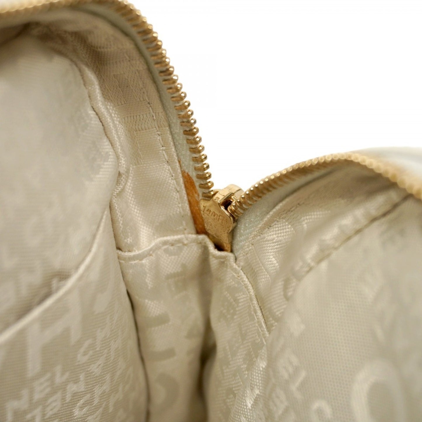 Chanel Shoulder Bag Matelasse W Chain Lambskin Blue Champagne