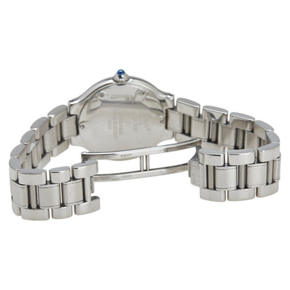 Cartier Must 21 Vantianne W10110T2 Quartz Watch With Silver Dial And Stainless Steel