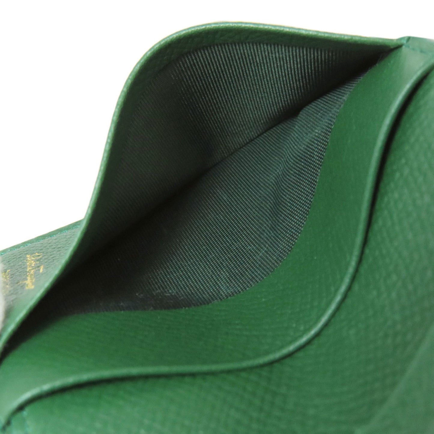 Salvatore Ferragamo Gancini Hardware Bifold Wallet Leather