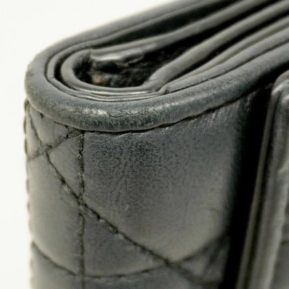 Christian Dior Cannage Leather Tri-Fold Wallet