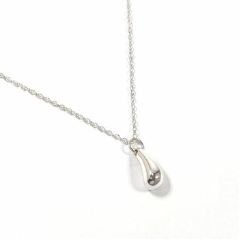 Tiffany & Co. Tiffany Teardrop Elsa Peretti Necklace In 925 Sterling Silver