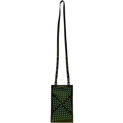 Bottega Veneta Shoulder Pouch Ec-22154 Grey Green Leather P009992940 Bottega Veneta Crossbody Bag