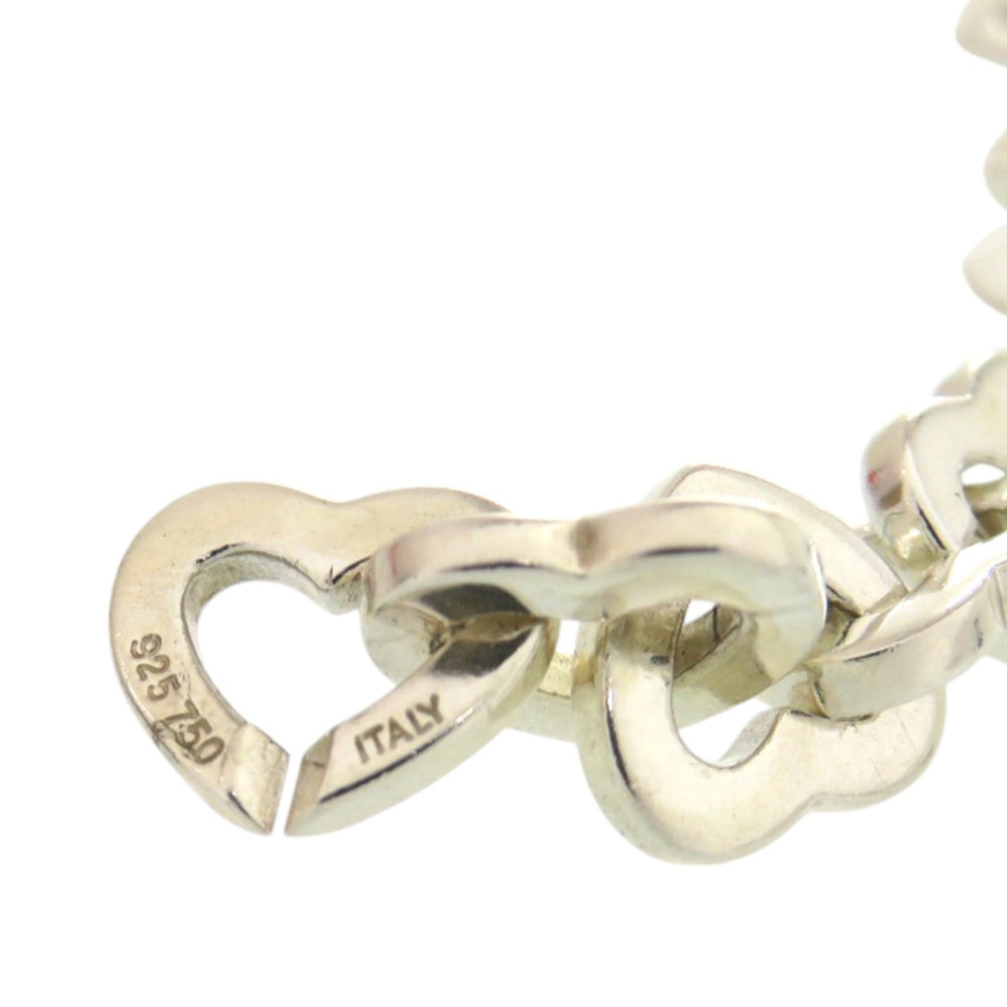 Tiffany Heart Link 18K Yellow Gold/Silver 925 Bracelet 1075 Tiffany & Co.