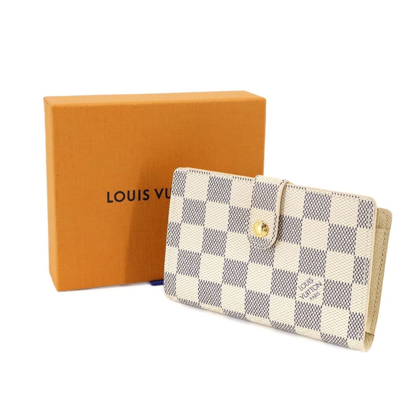 Louis Vuitton Damier Azur Portefeuille Viennois Bifold Wallet N61676