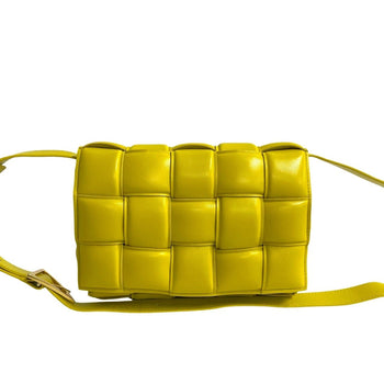Bottega Veneta Padded Cassette Intrecciato Leather Shoulder Bag