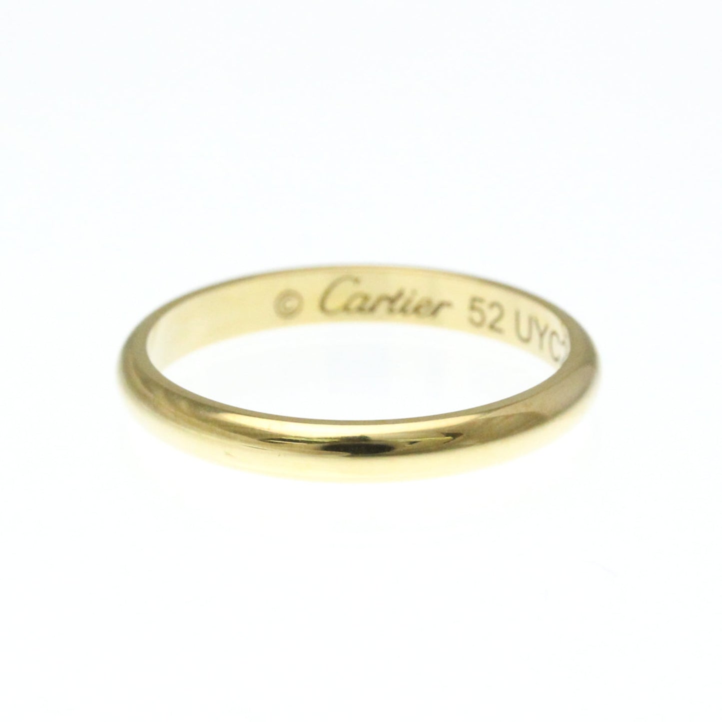 Cartier 1895 Wedding Ring Yellow Gold (18K) Fashion No Stone Wedding Ring Gold