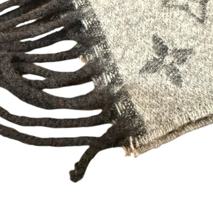 Louis Vuitton Louis Vuitton Echarpe Monogram Gradient Scarf/Shawl M75900 Charcoal Gray X