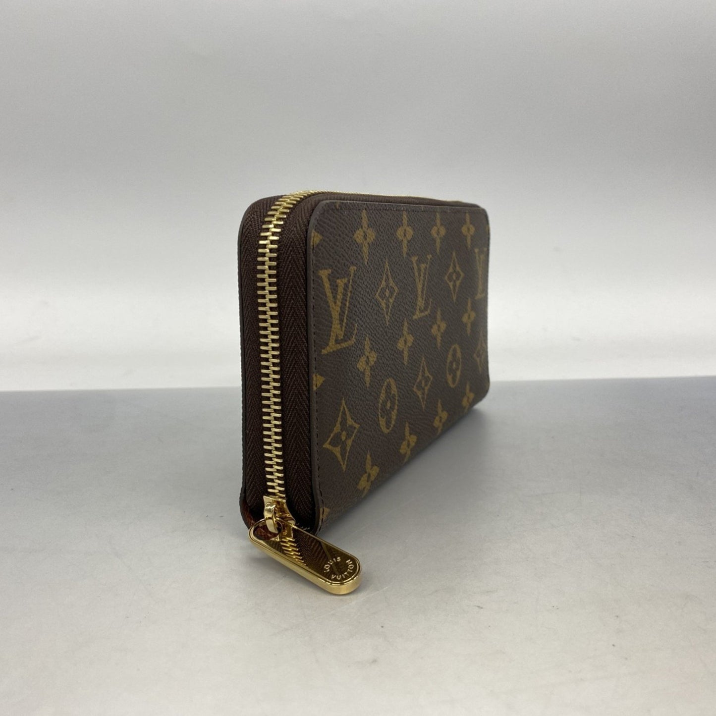 Louis Vuitton Monogram Zippy Wallet M42616 Brown