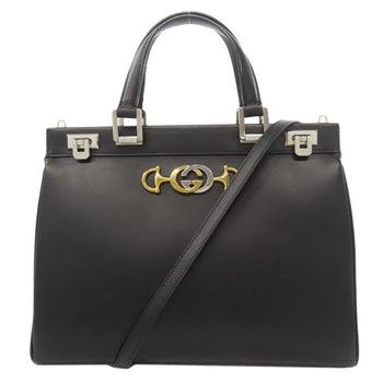 Gucci 564714 Zumi 2-Way Handbag In Calfskin