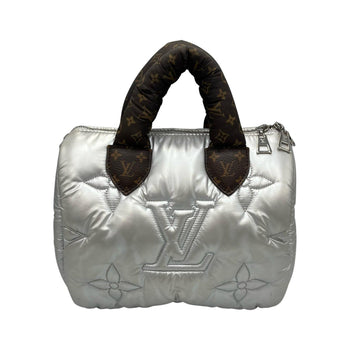 Louis Vuitton Speedy Bandouliere 25 2-Way Handbag M20973 Silver