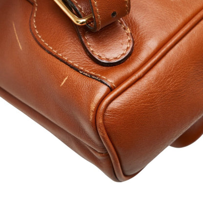 Gucci Bamboo Backpack 003 1998 0030 Brown Leather