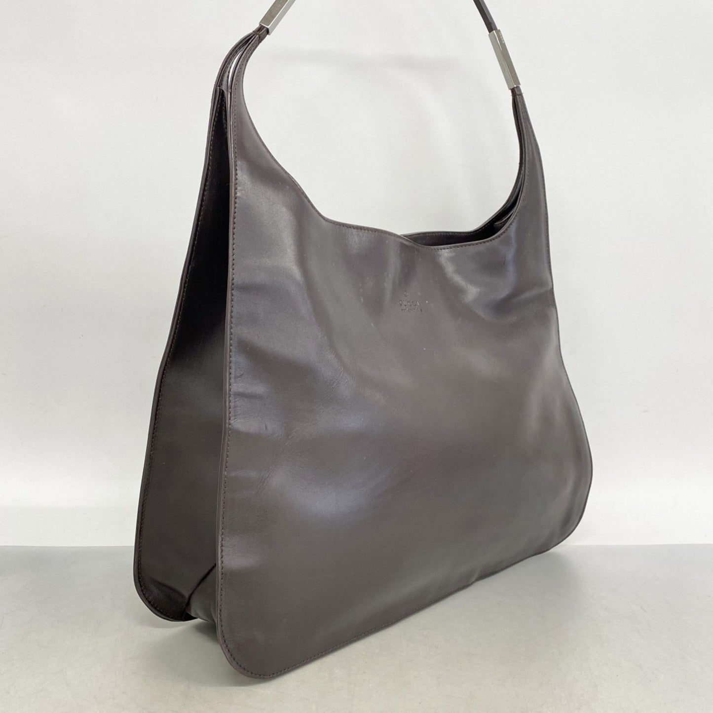 Gucci Shoulder Bag 001 3192 Leather Brown