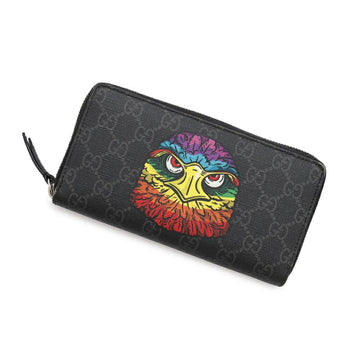 Gucci Long Wallet Gg Supreme Eagle Zip Around 451273 Gucci
