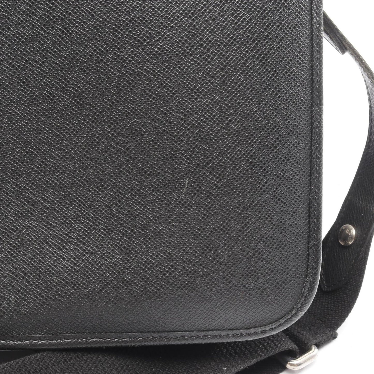 Louis Vuitton Andrei Taiga Leather Shoulder Bag