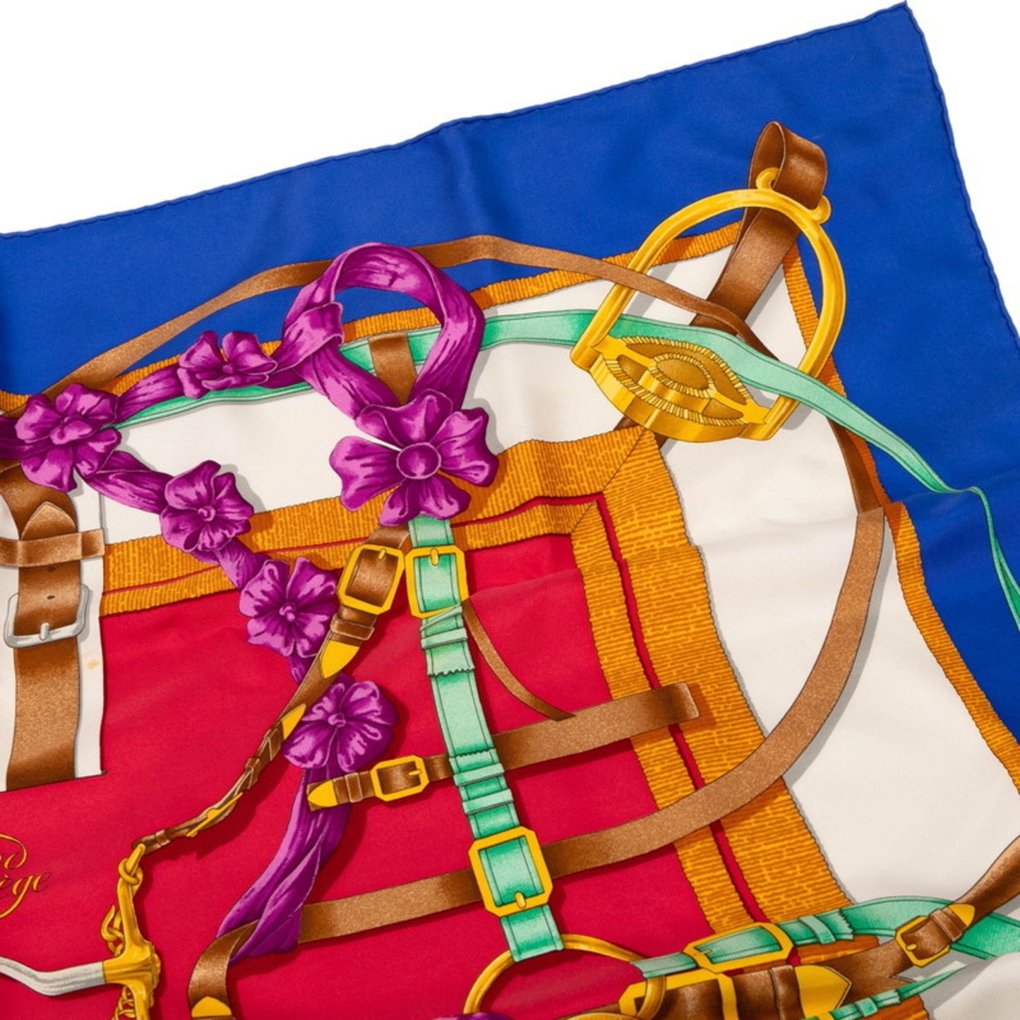 Herms Carr 90 Grand Manege Scarf