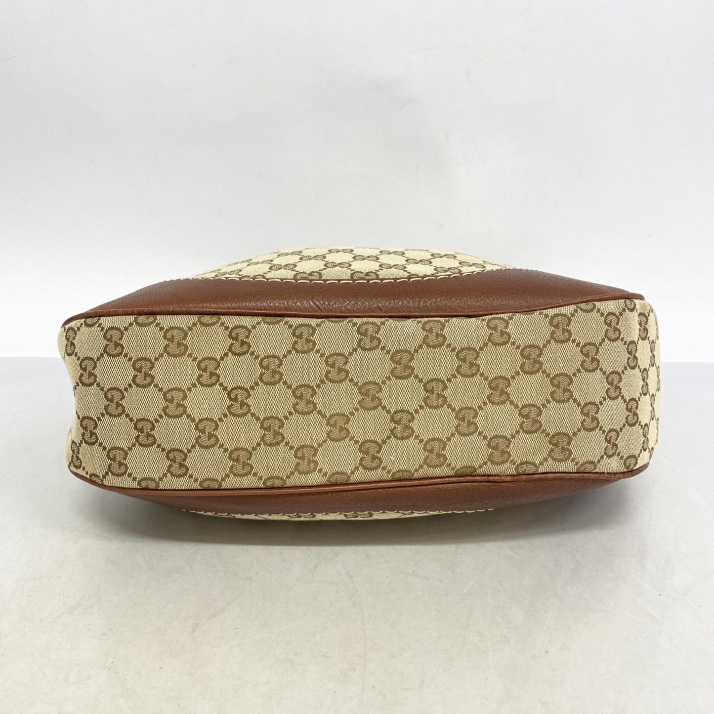 Gucci Gg Canvas Shoulder Bag 203503 Brown