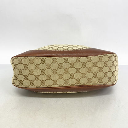 Gucci Gg Canvas Shoulder Bag 203503 Brown