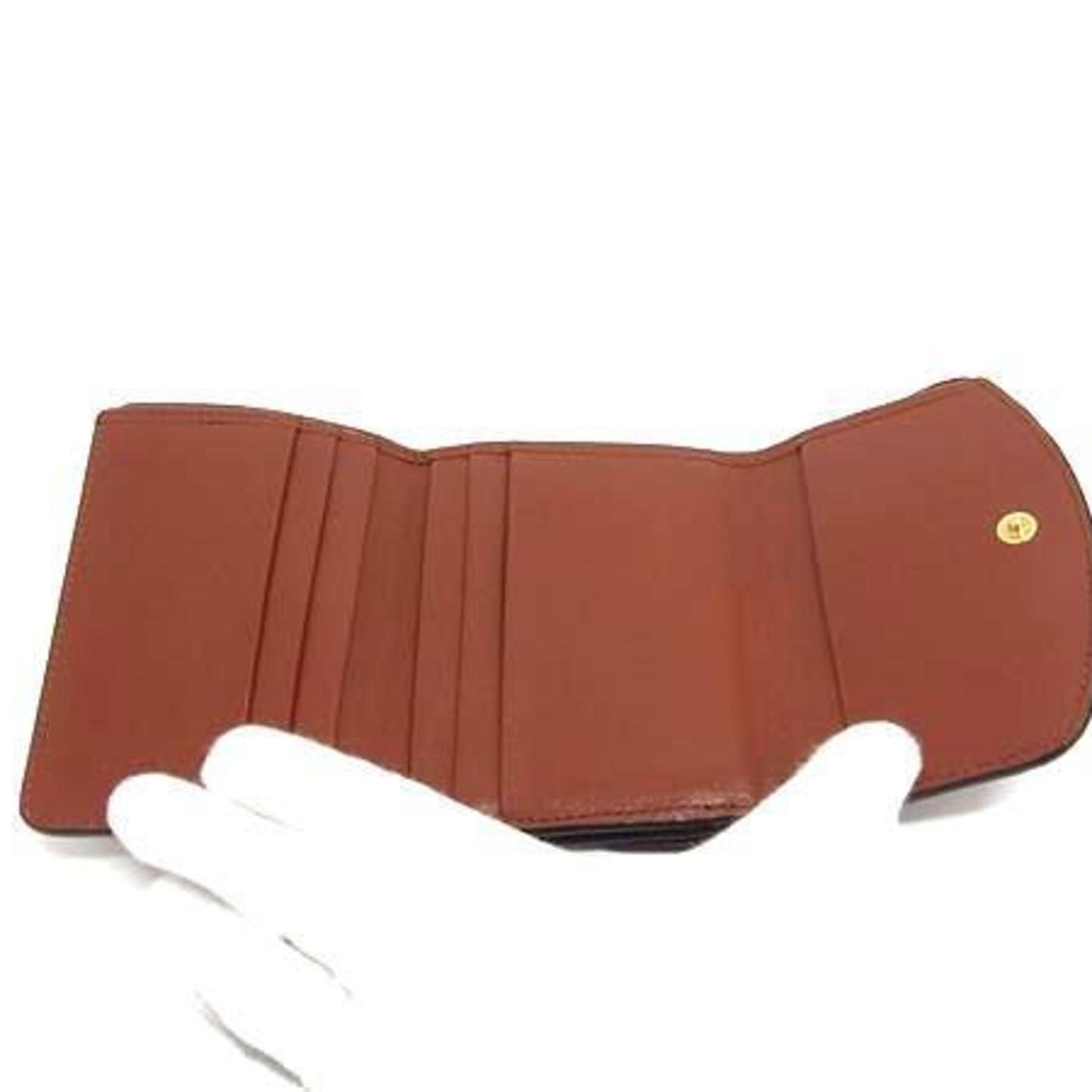 Chlo Chloe Wallet C Brown Leather