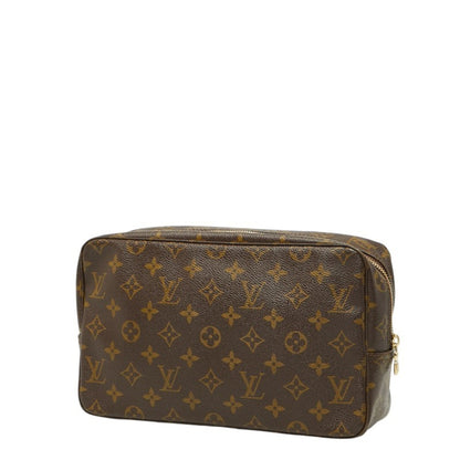 Louis Vuitton Monogram True Toilet 28 Second Bag/Clutch Bag M47522 Brown