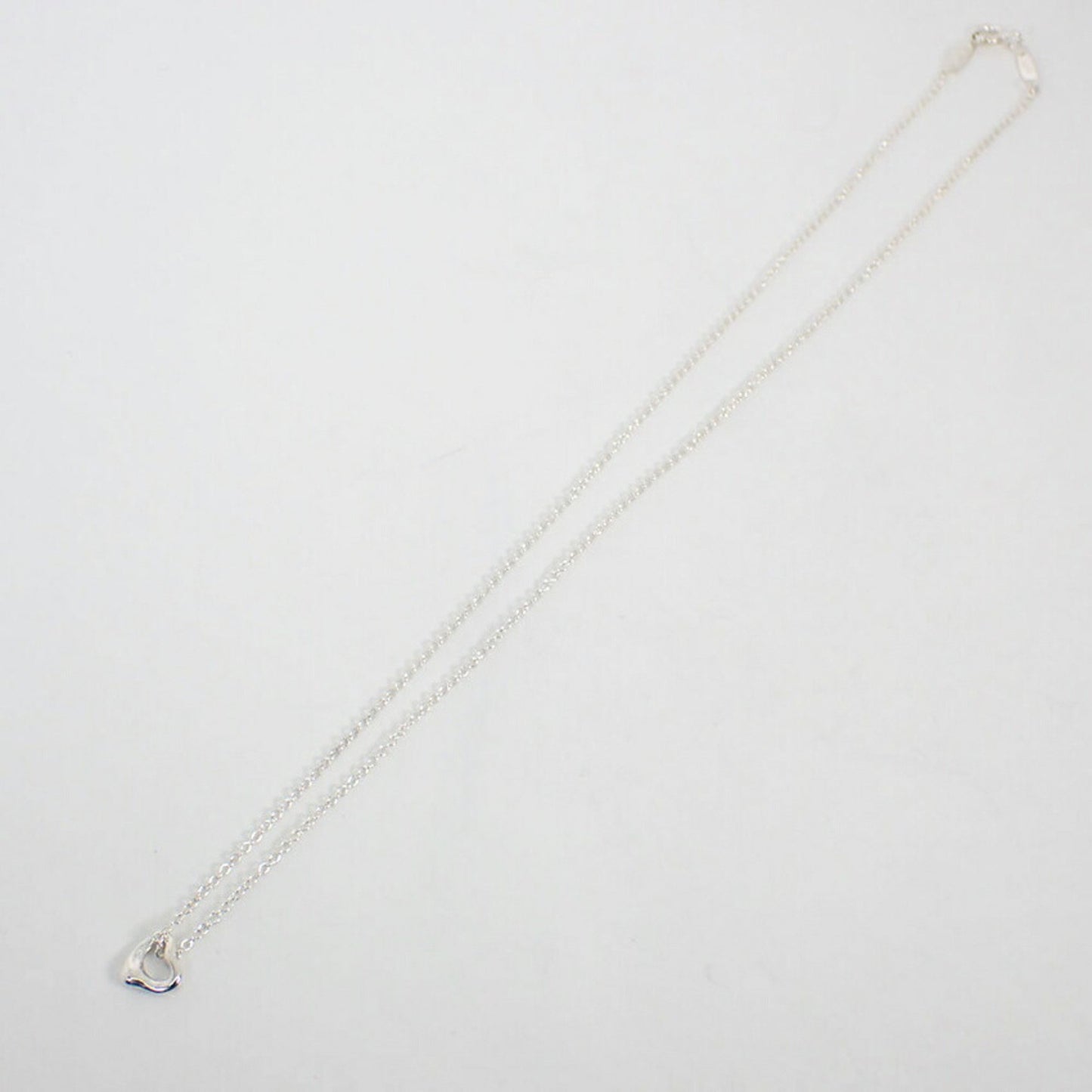 Tiffany Ag925 Mini Heart Pendant Necklace