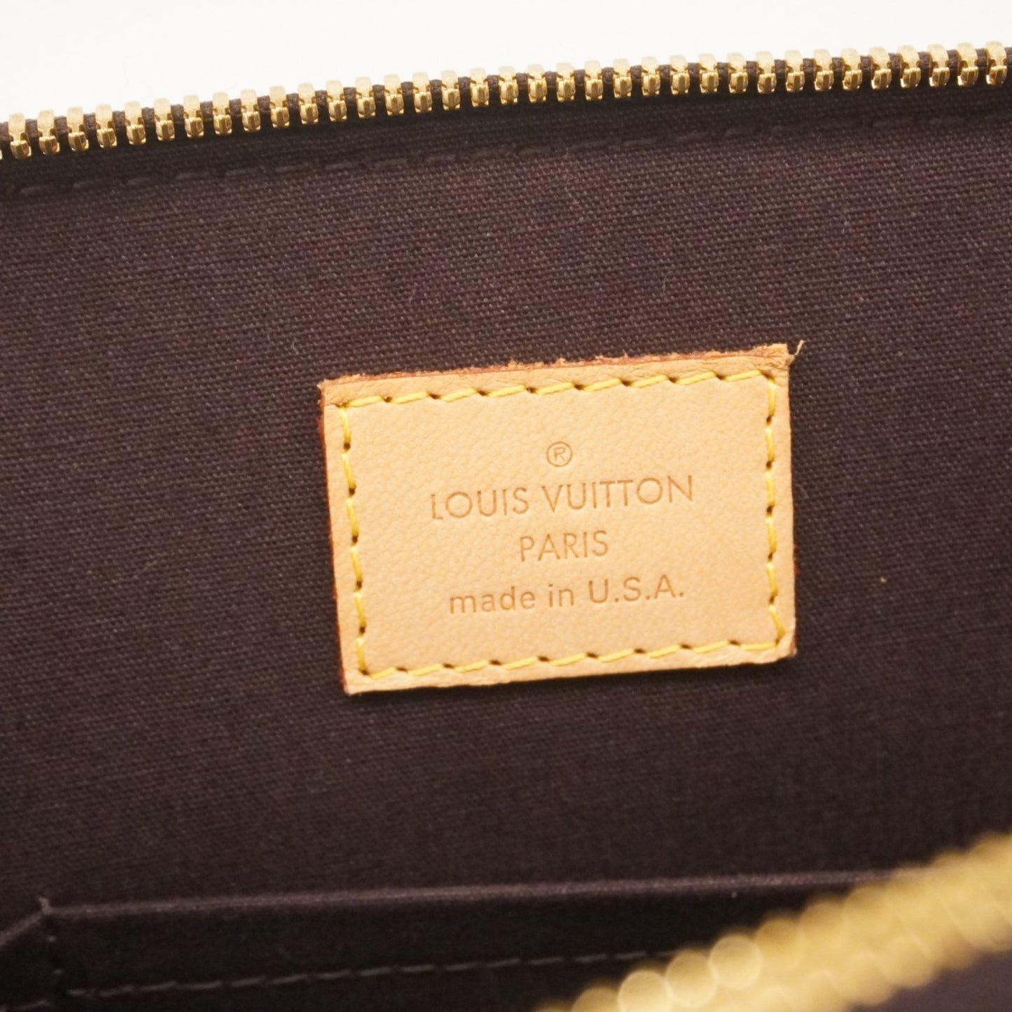Louis Vuitton Vernis Alma Pm Handbag M91611 Amaranth