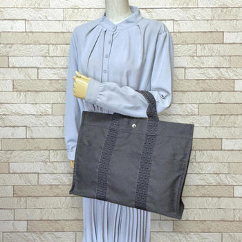 Canvas Hermes Tote Bag