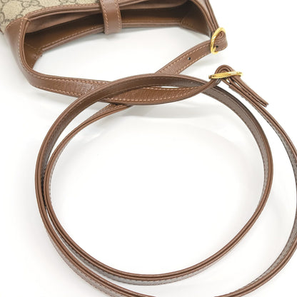 Gucci Gg Canvas Sherry Line Jackie 1961 Handbag (637092)