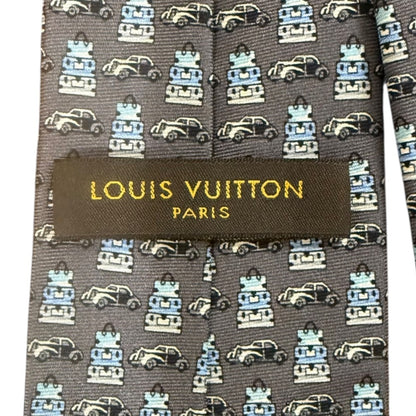 Louis Vuitton Louis Vuitton Car Bag With Small Pattern Silk Tie