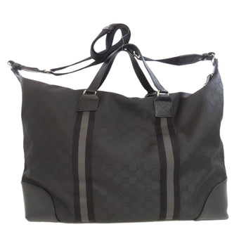 Gucci 449180 Gg Outlet Boston Bag Nylon Material
