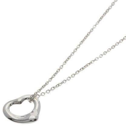 Tiffany & Co. Open Heart Necklace In Silver