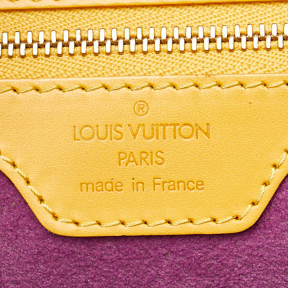 Louis Vuitton Epi Lussac Shoulder Bag/Tote Bag M52289 Tassili Yellow Leather