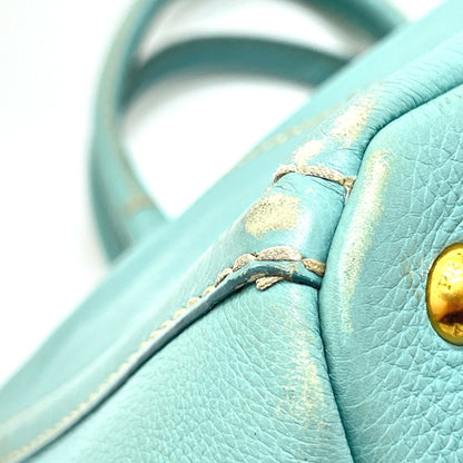 Prada Bn1872 Logo Canapa Handbag Large Capacity Tote Bag Leather