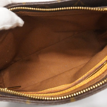 Louis Vuitton Monogram Trotter Shoulder Bag M51240 Brown