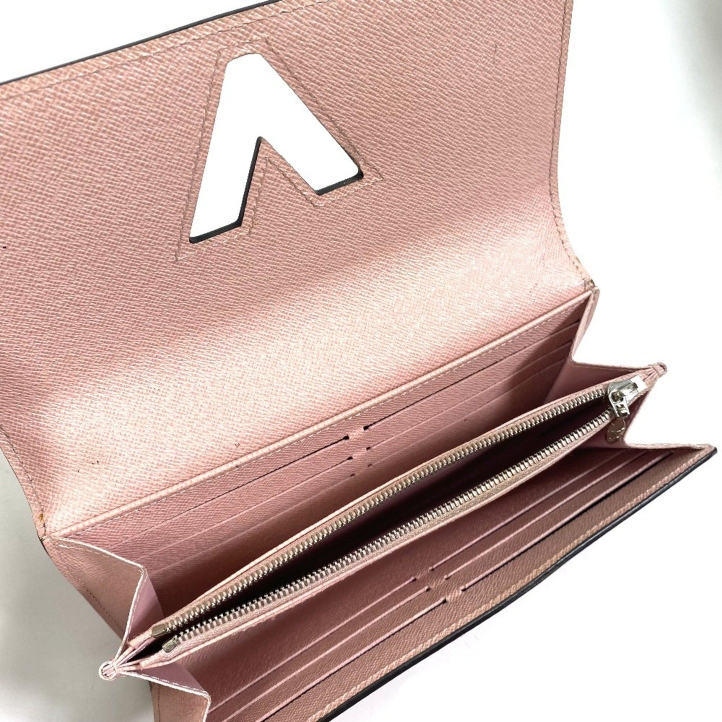 Louis Vuitton M61178 Epi Portefeuille Twist Bi-Fold Long Wallet Leather