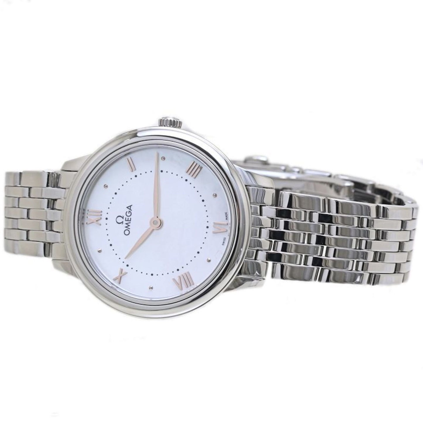 Omega De Ville Prestige White Shell 434.10.30.60.05.001
