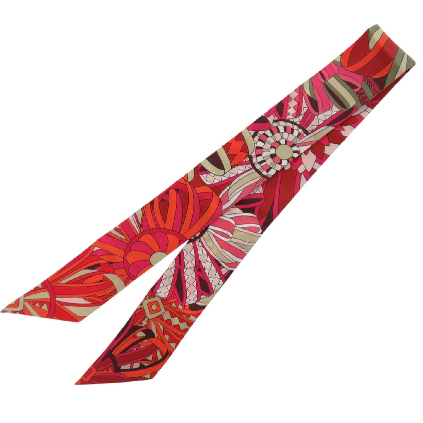 Herms Twilly "Les Flots Du Cheval" Horse Award Scarf