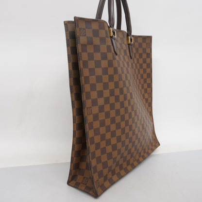 Louis Vuitton Damier Sac Plat Tote Bag N51140 Ebene